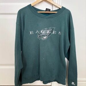Vintage Eagles Green Crewneck Sweatshirt